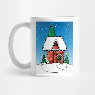 Christmas House Mug